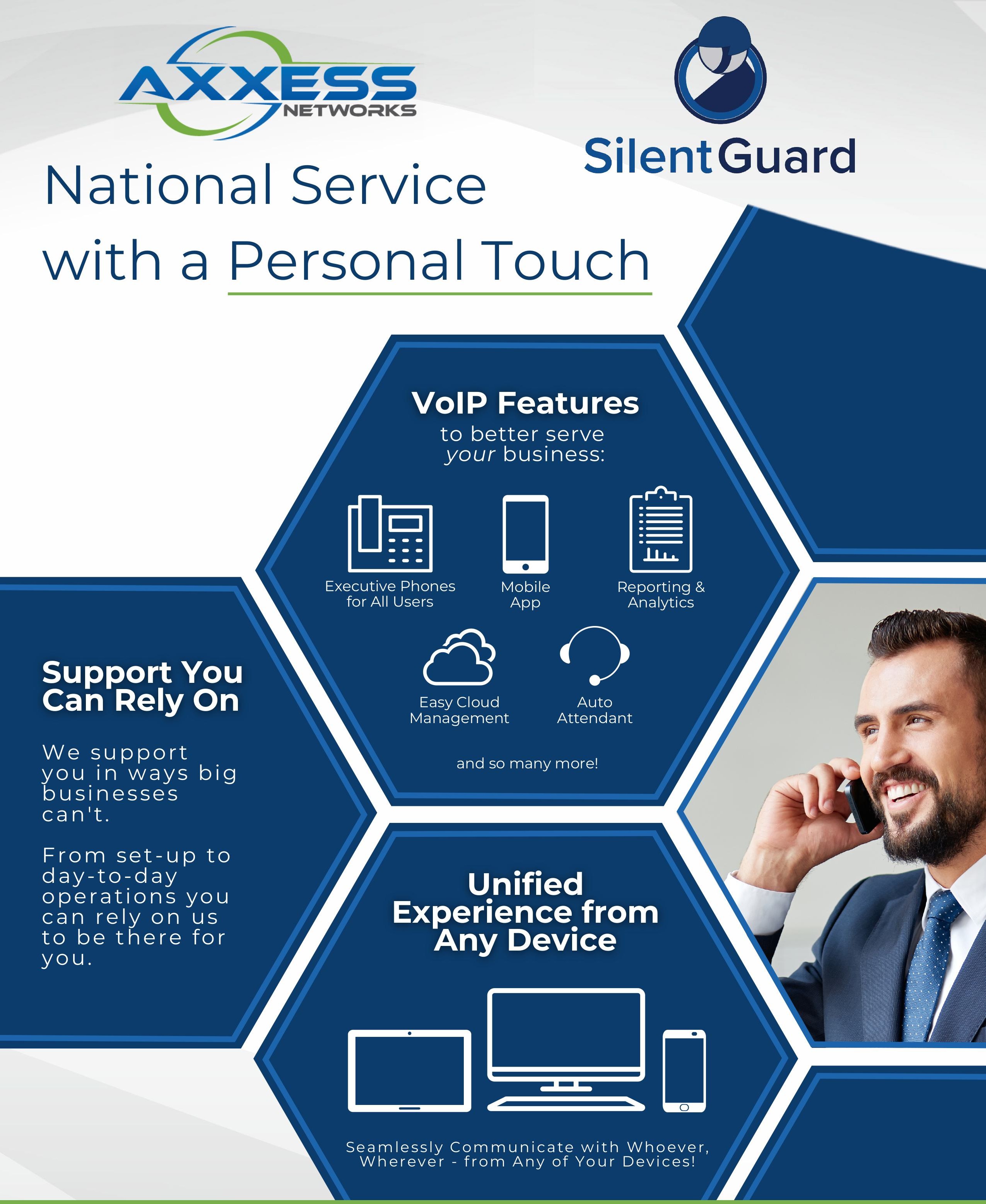 Silent Guard Axxess Networks - Modern telecommunications solutions